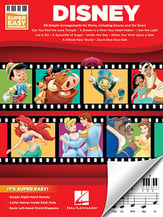 Super Easy Songbook: Disney piano sheet music cover